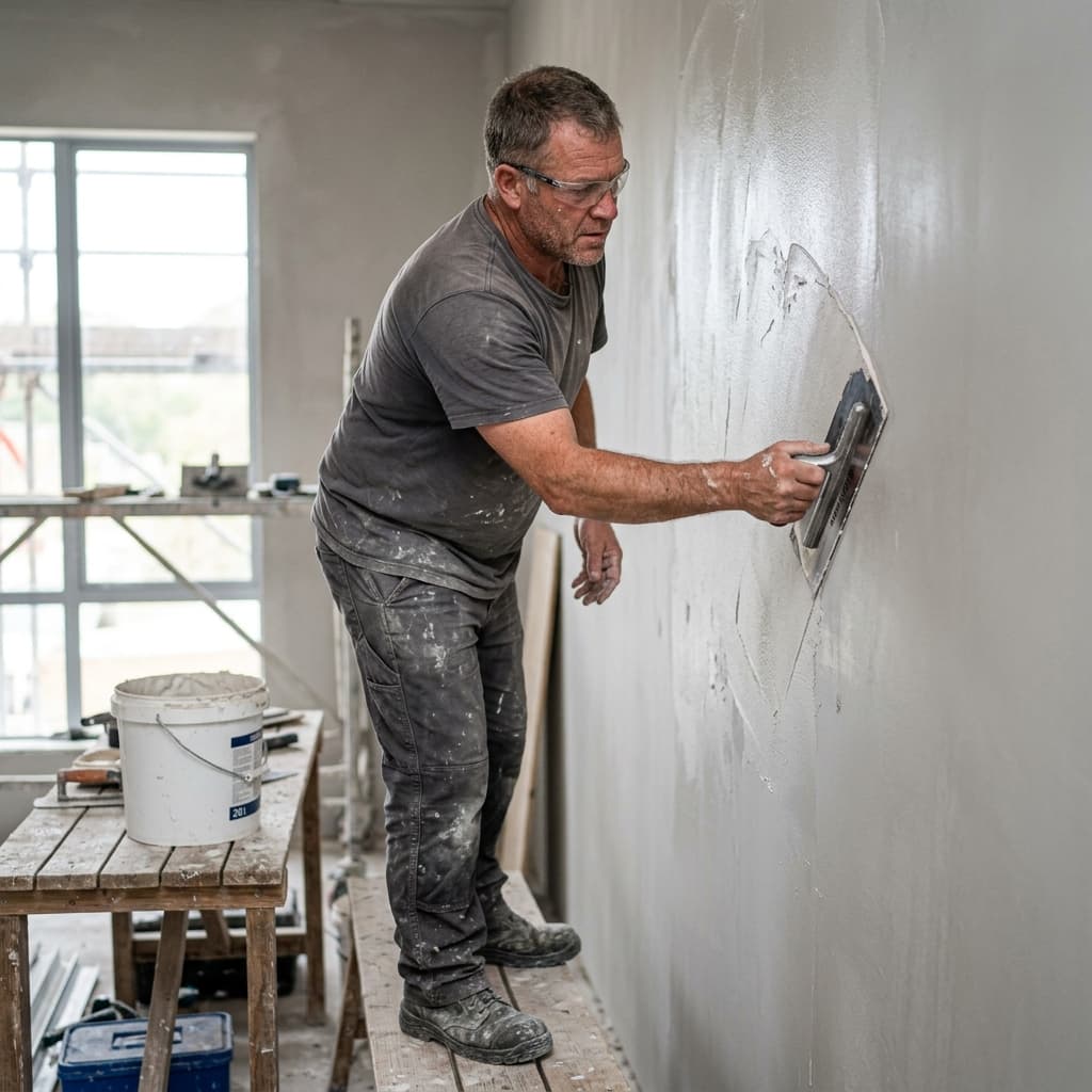 Plastering